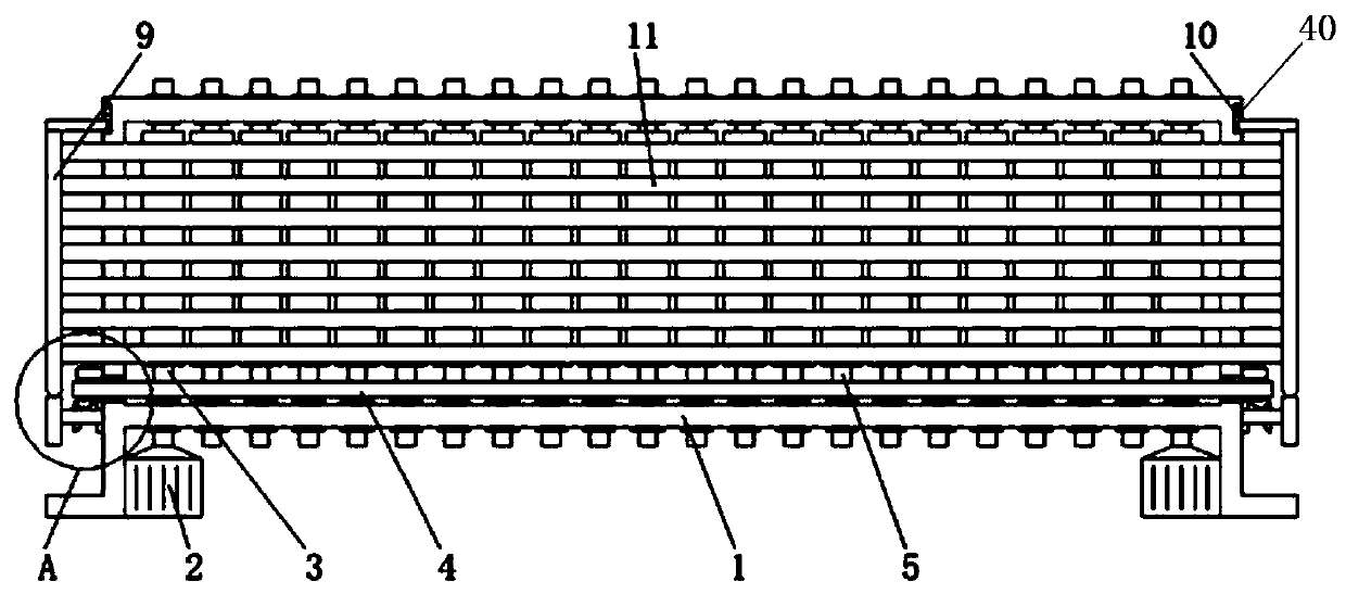 Electric integration box bundling and packing device for logistics transportation