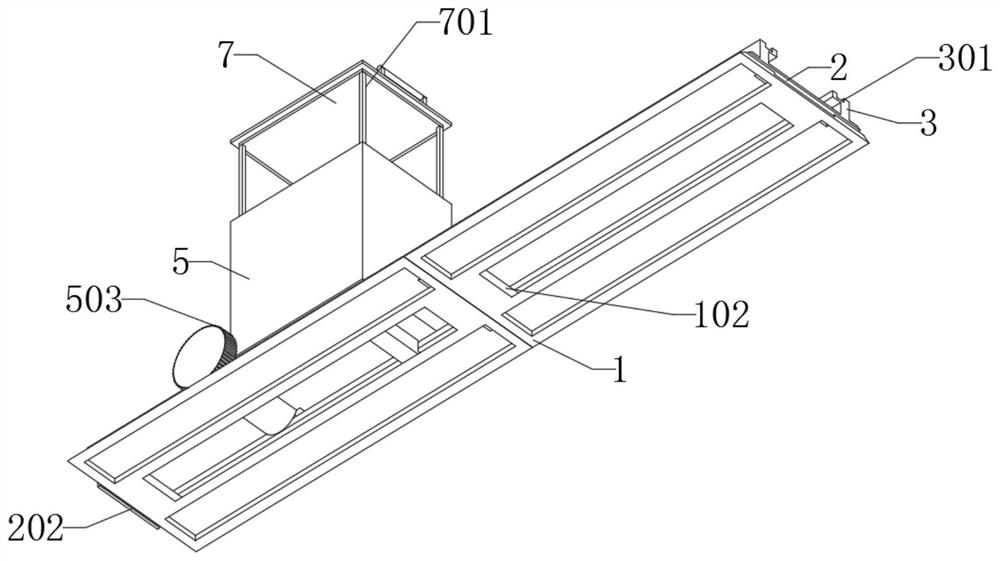 An automatic transport device for tea processing with optional multi-unit modules