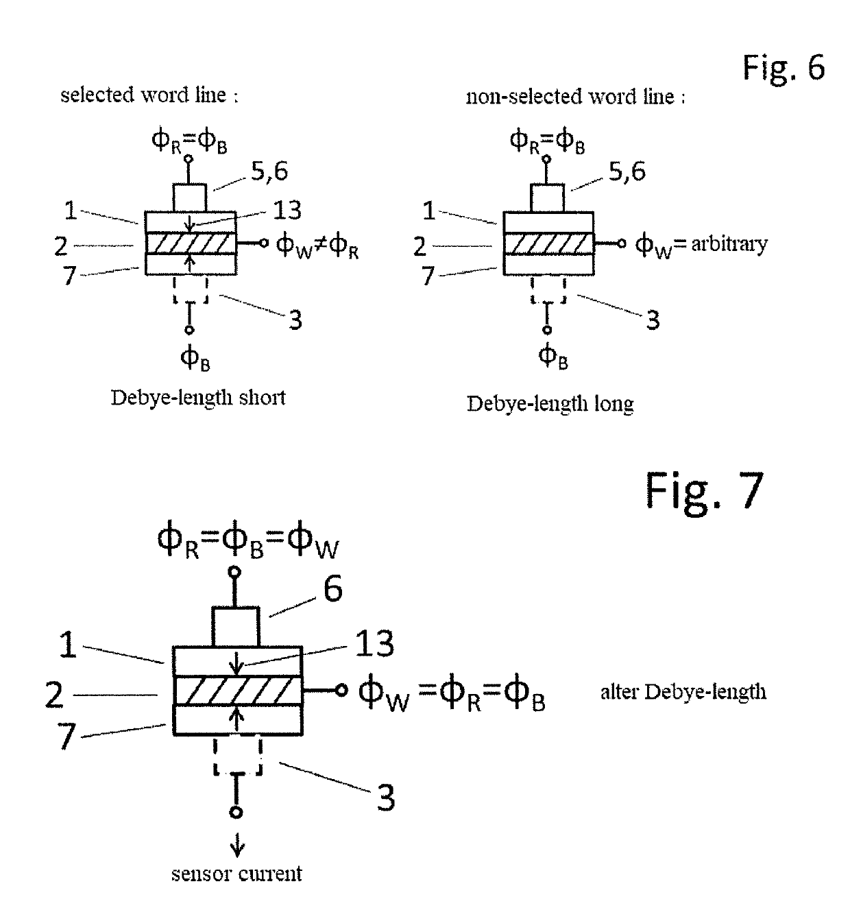 Capacitive matrix arrangement and method for actuation thereof