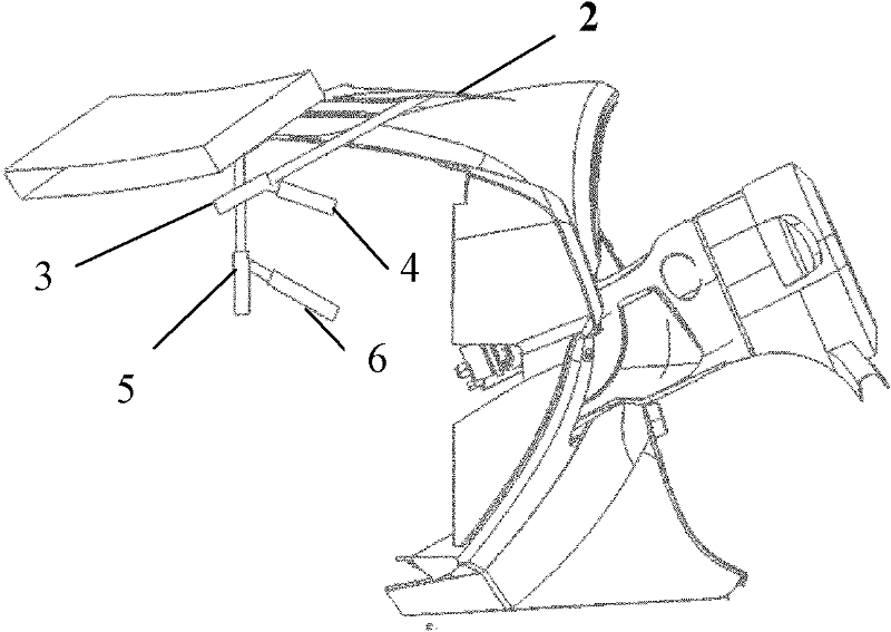 Folding interior trim part for vehicle