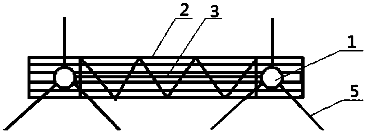 Double-column type permanent attracting bird nest and mounting method thereof