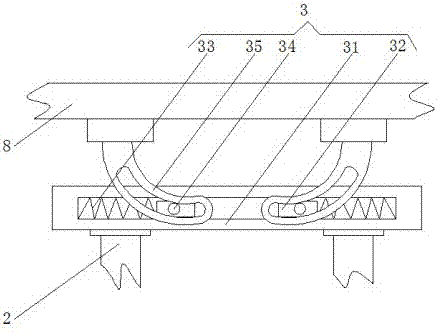 Anti-bump carrying case based on computer main