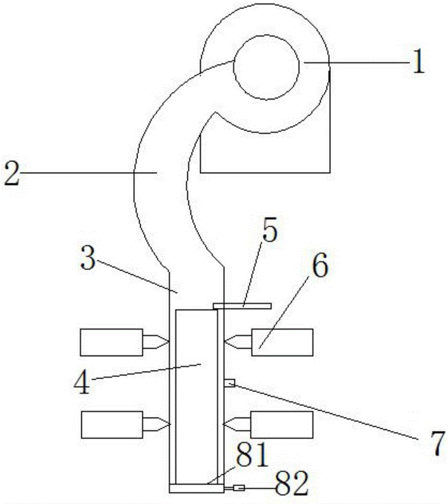 Full-automatic deburring device