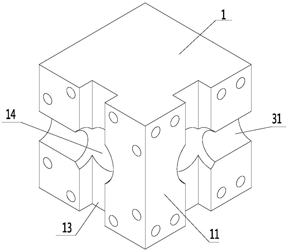 An intelligent multi-unit series-parallel control unfolding and retracting module