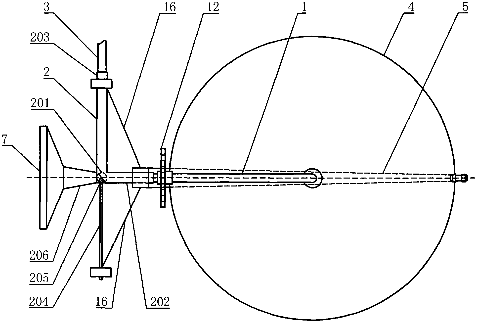 Sunshine collection and guide device