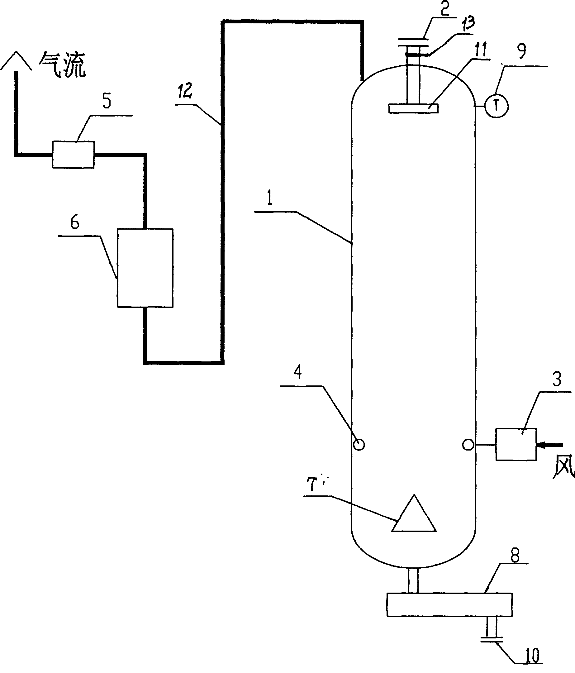 Process for preparing granular patassium formate and its pelletizing equipment