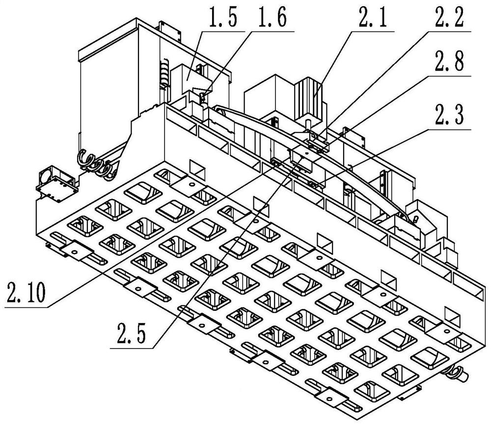 Leaf spring automatic centering double-head lifting lug boring equipment