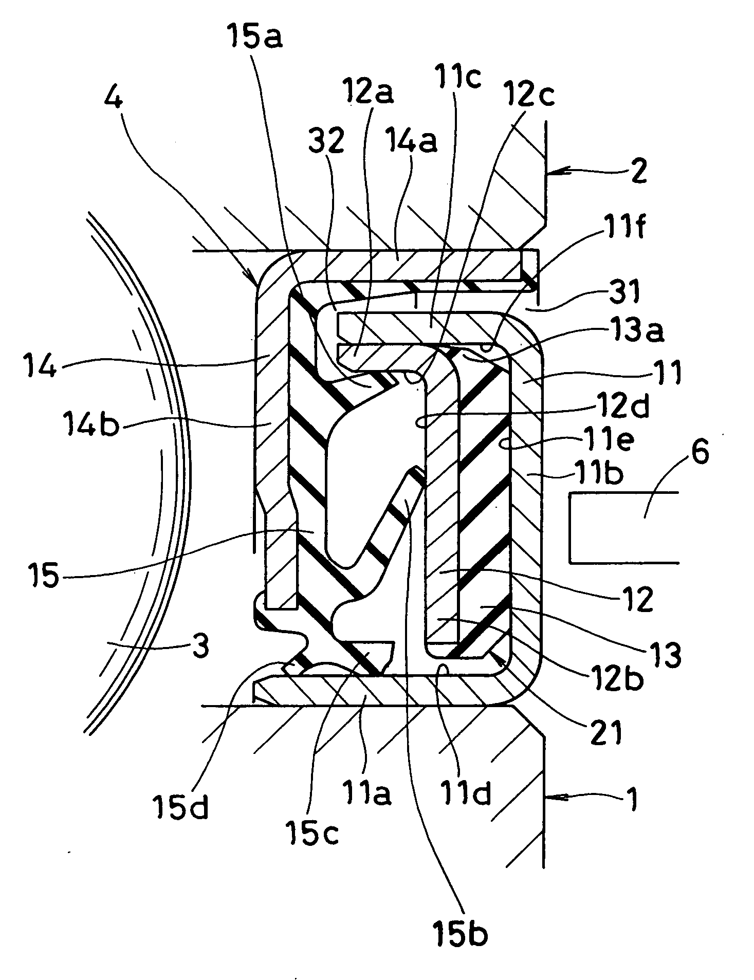 Sealing apparatus with encoder