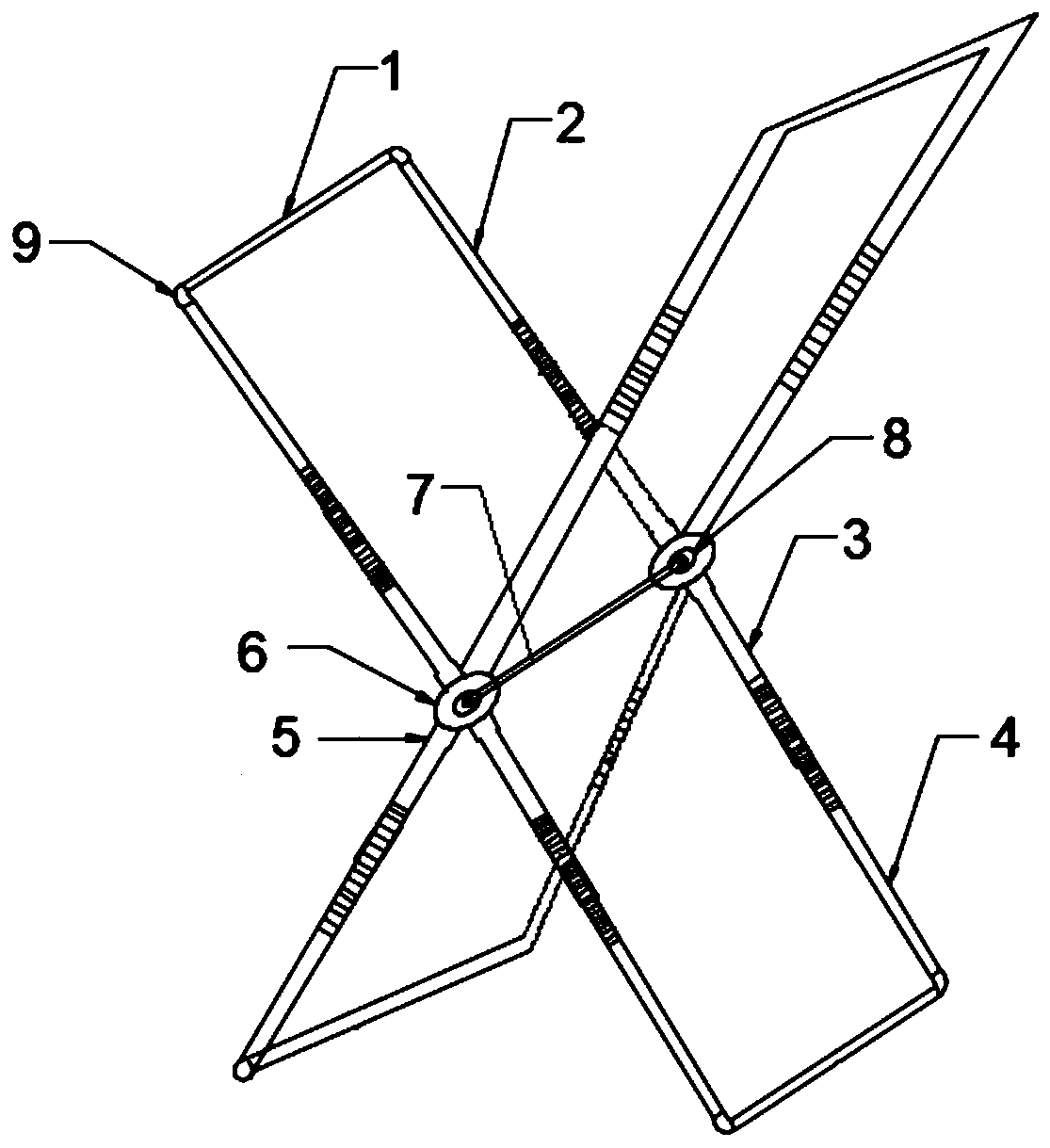 Corrugated steel web box girder bridge transverse supporting device