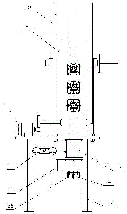 Built-in storage tank base plate corrosion acoustic-emission detection device