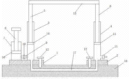 Height-adjustable horizontal bar equipment for physical training