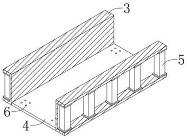 Machine table of filter press