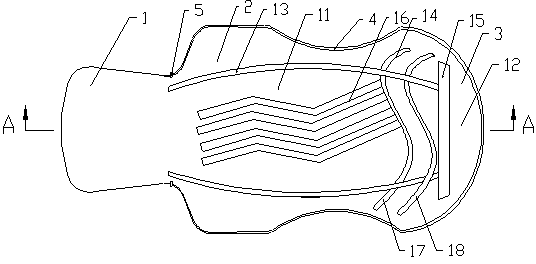 Novel leakproof sanitary towel