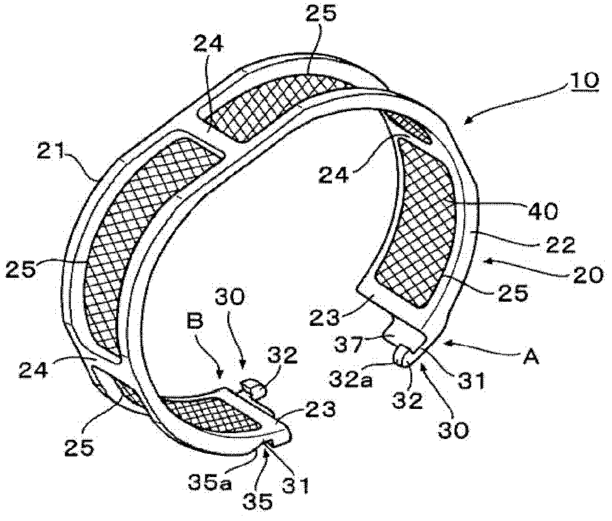 Control valve filter device