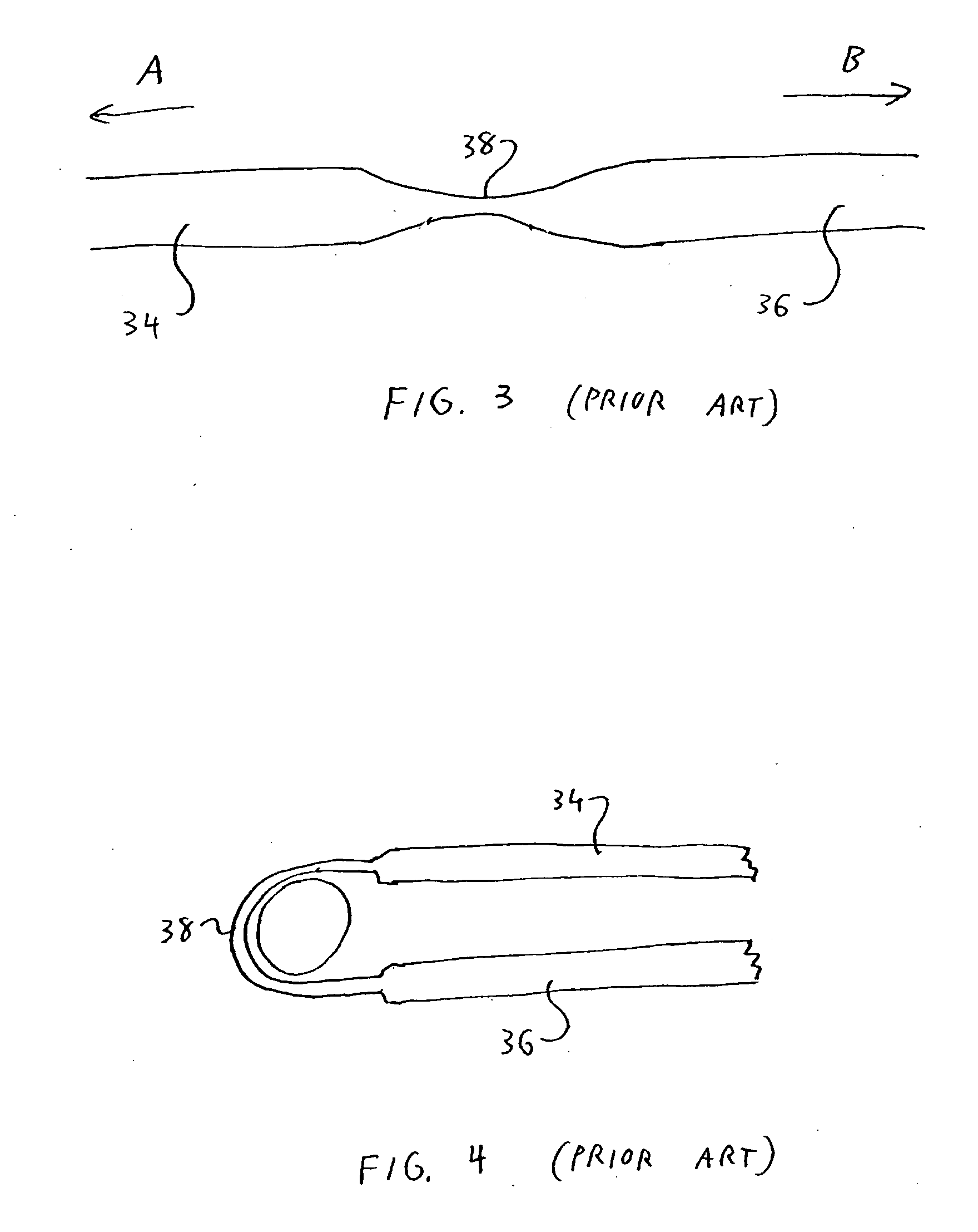 Fiber optic cable with miniature bend incorporated