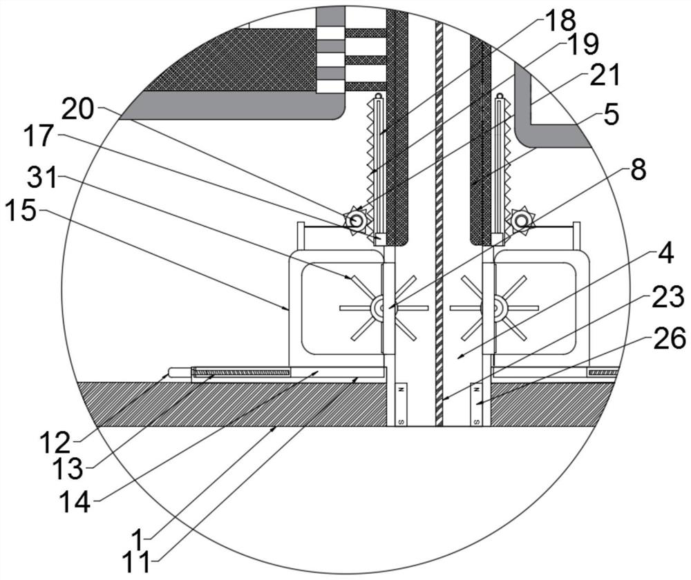 Self-generating and self-cleaning lighting mechanism of new energy automobile