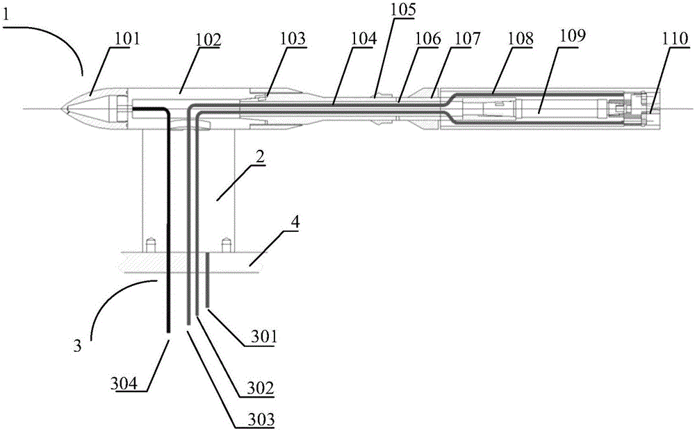 Air ventilation model for hydraulic test