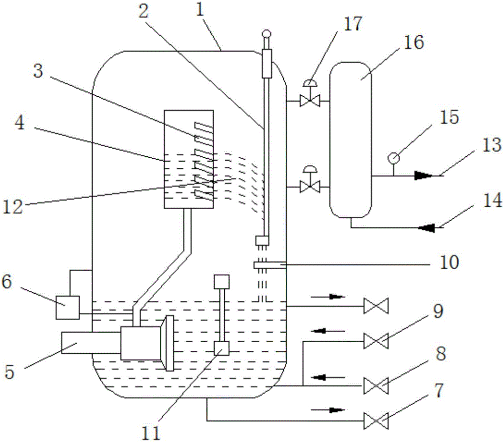 Jet-type high-voltage electrode boiler