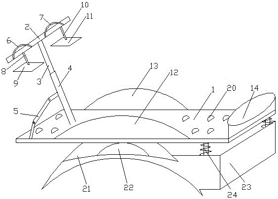 A fitness magnetic therapy rehabilitation device