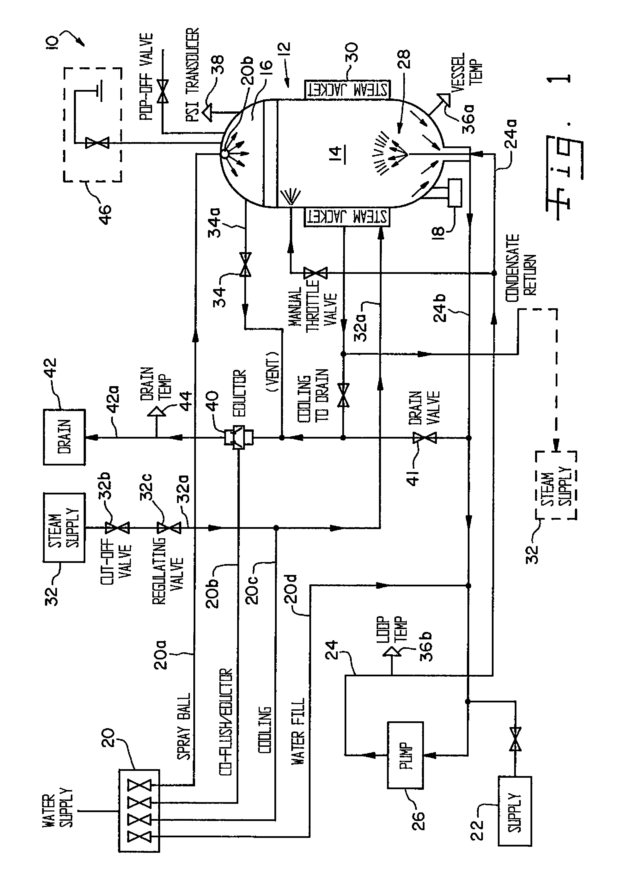 System for treating infectious waste matter