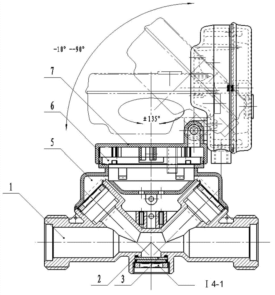 Novel anti-scaling ultrasonic flow meter