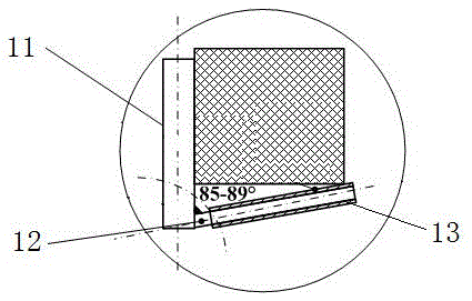 Installation assisting device for spare tire of load truck