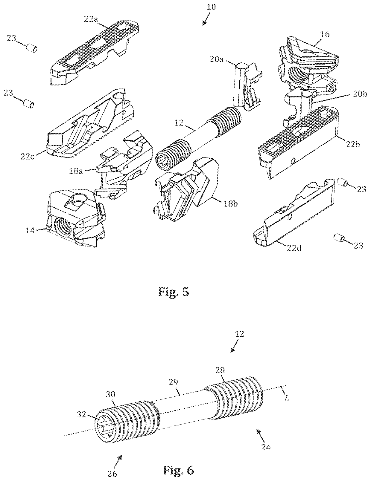 Expandable fusion device with interdigitating fingers