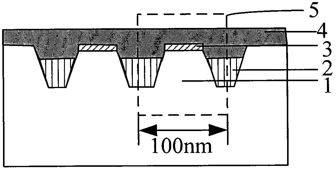 Transmission electron microscope specimen preparation method and transmission electron microscope specimen