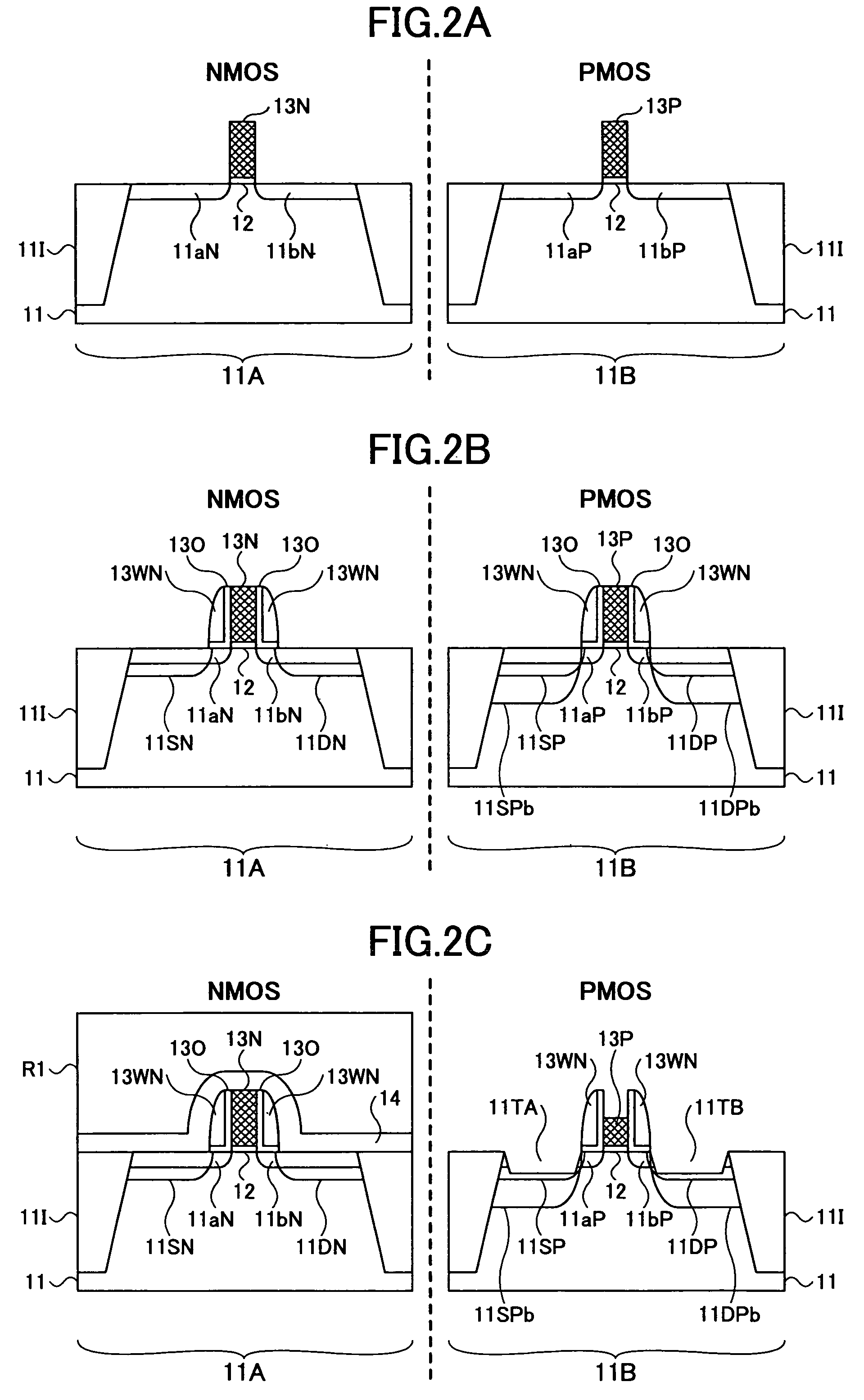 Semiconductor integrated circuit and fabrication process thereof