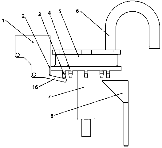 Air-suction type seeder for small and medium-sized seeds