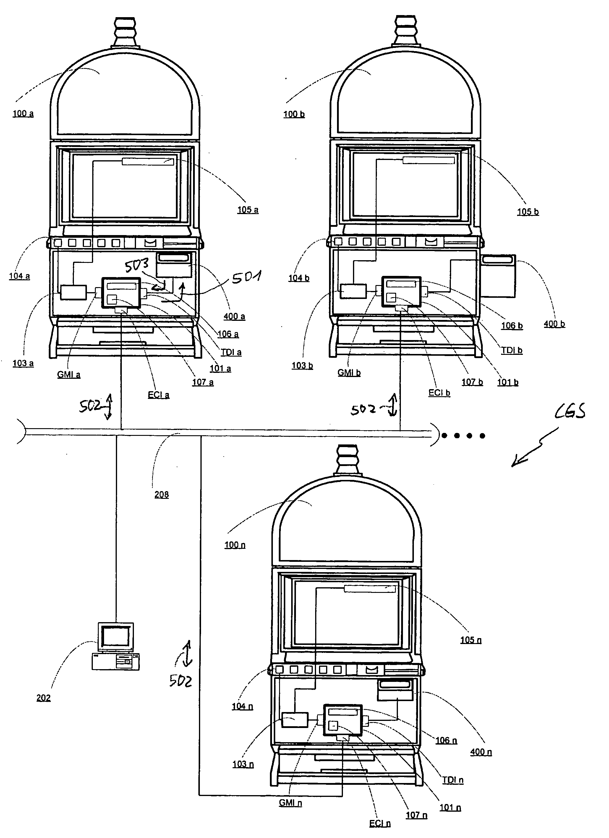 Ticket management apparatus, a ticketing device and a data management system for cashless operation