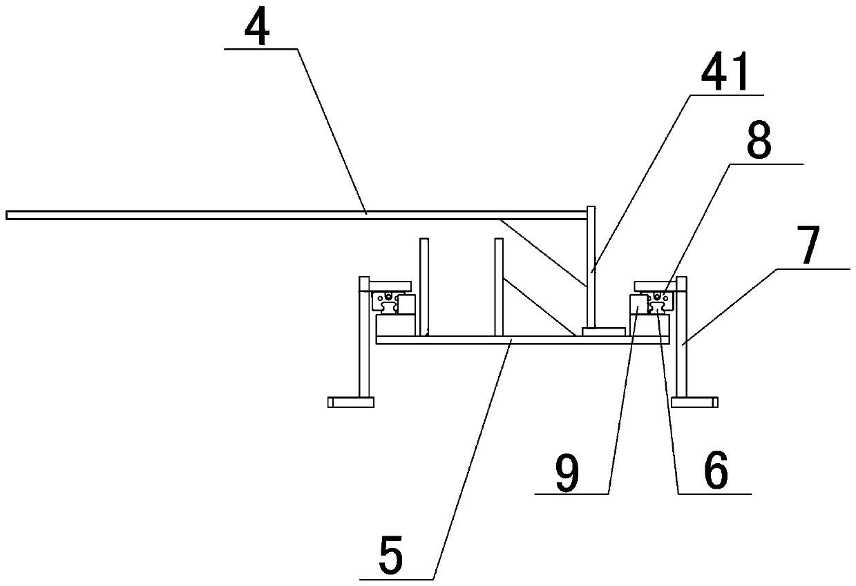 Revolving door structure with slidable display boxes