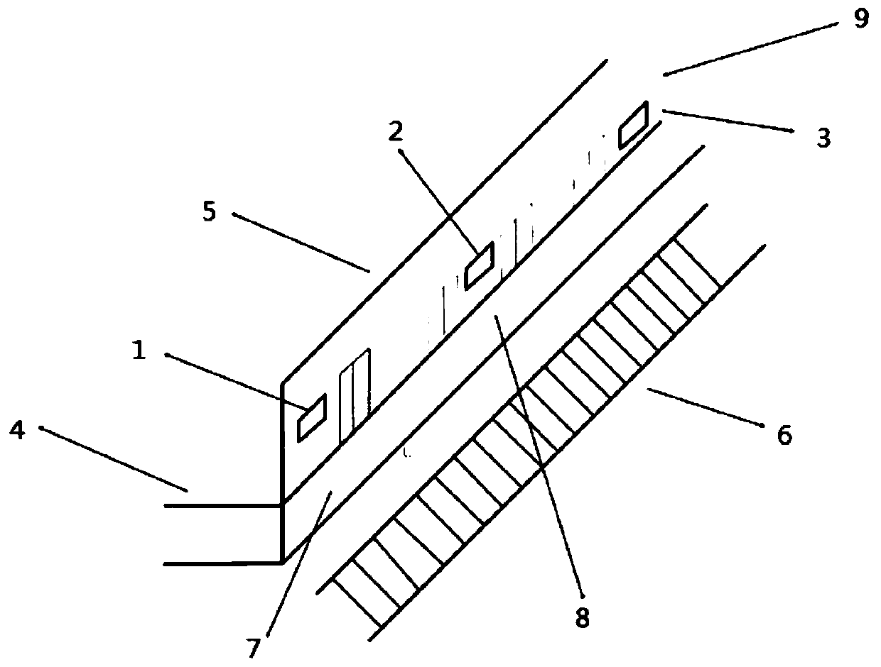 System for assisting accurate parking of subway train at platform