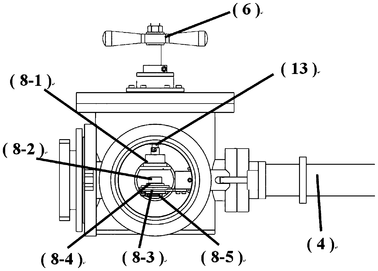 Sample sealing and vacuum transferring device for cross-platform connection