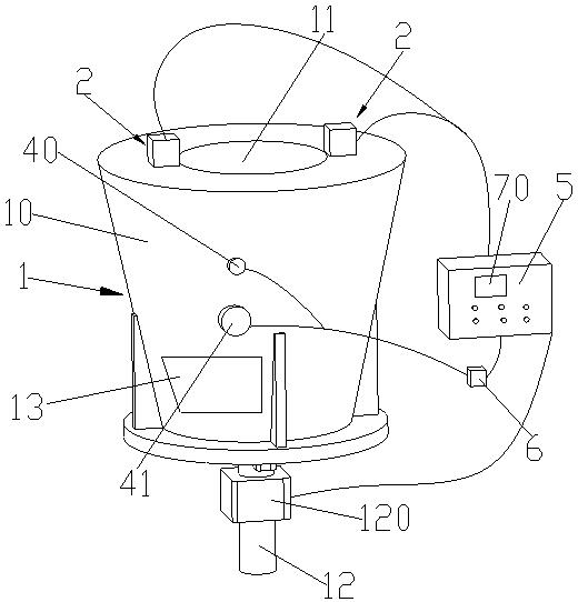 Powder explosion-proof ultrasonic material level detection system