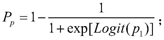 A method for determining the number of open shared berths in a parking lot in a residential area