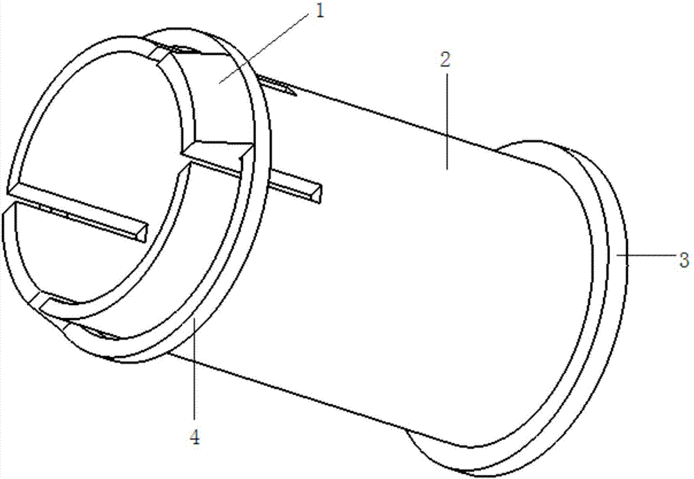 Nylon buckle type sheath for enhancing electric wiring safety of passenger train and application method