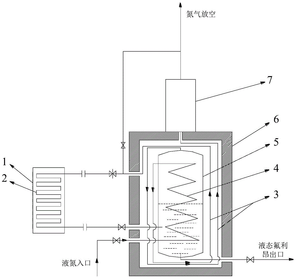 A kind of equipment and method for recovering freon in refrigerator