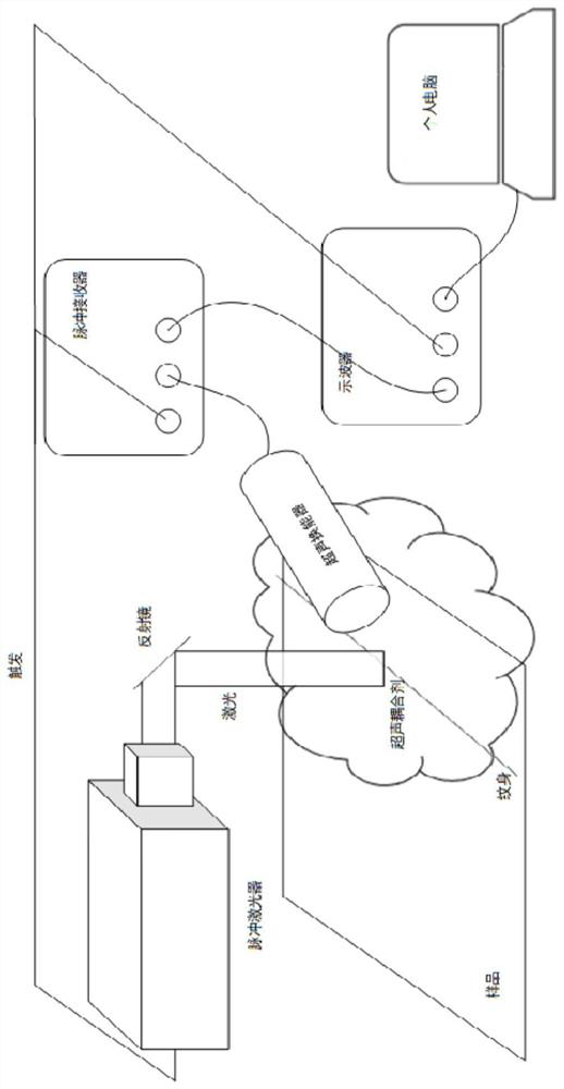 A photoacoustic detection device for guiding laser therapy