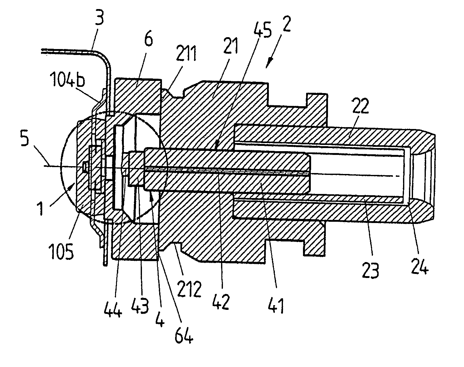 Optoelectronic transmission and/or reception arrangement