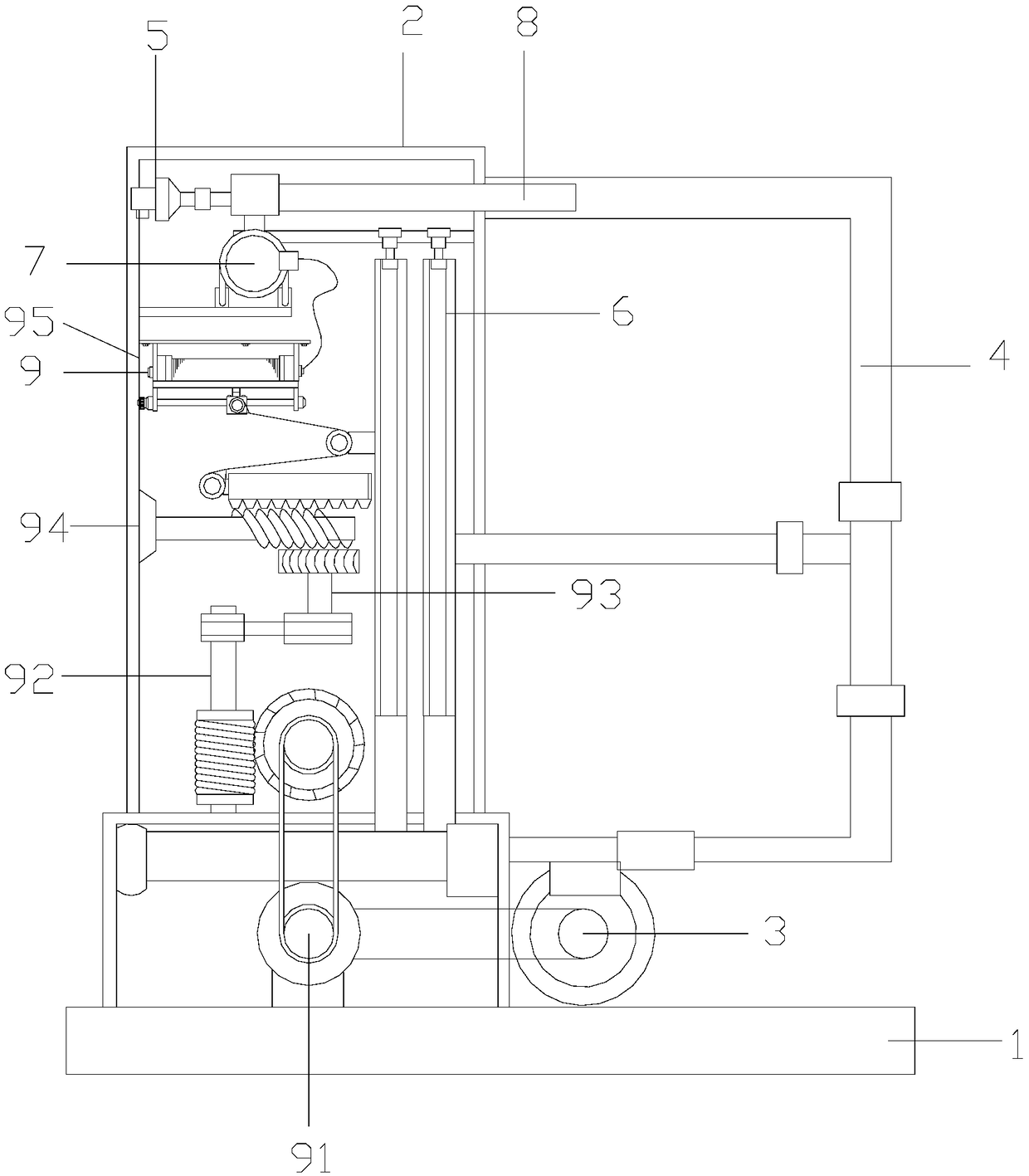 Plant volatile gas collecting device for solid phase micro-extraction