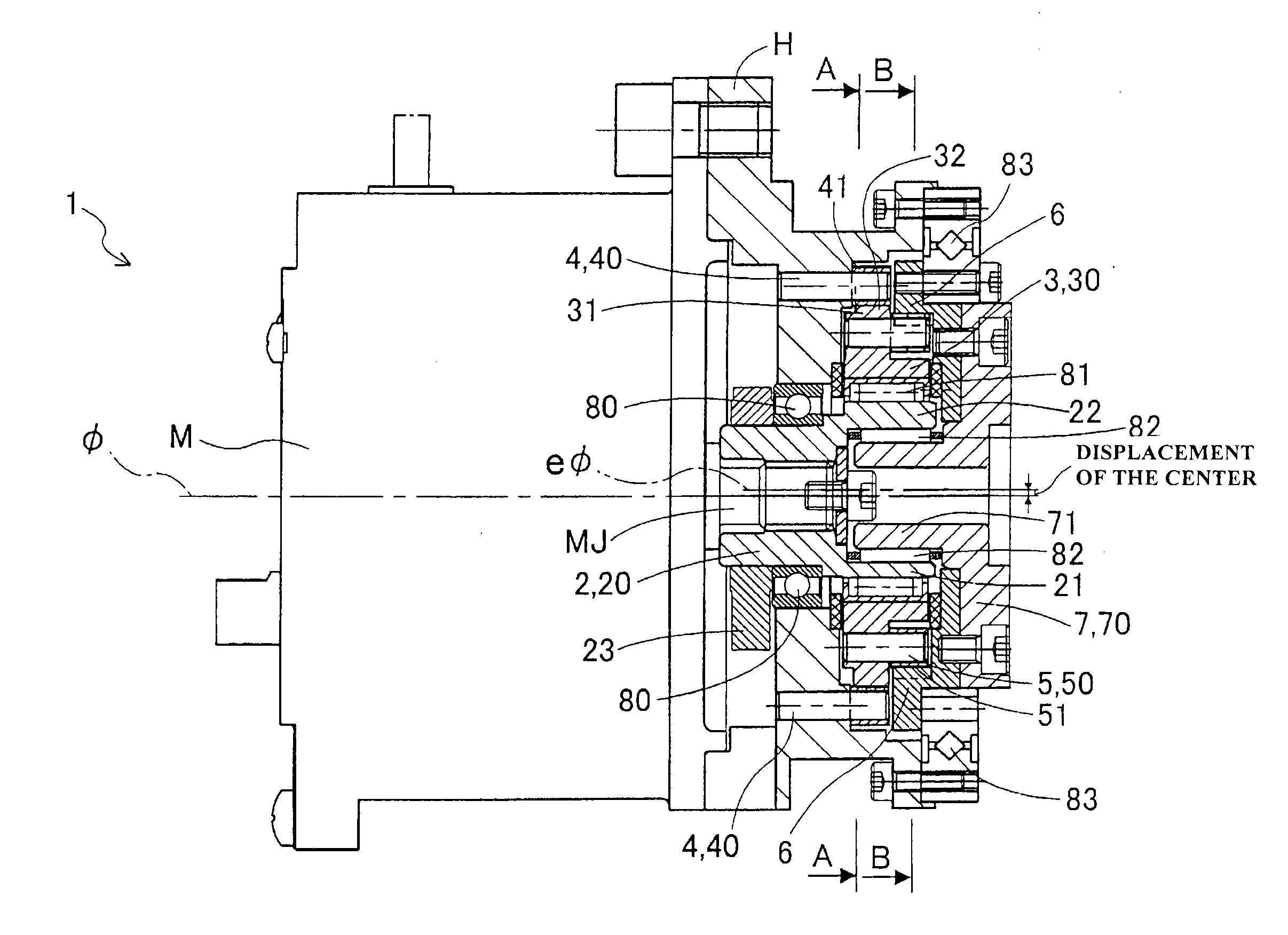 Planetary gear mechanism