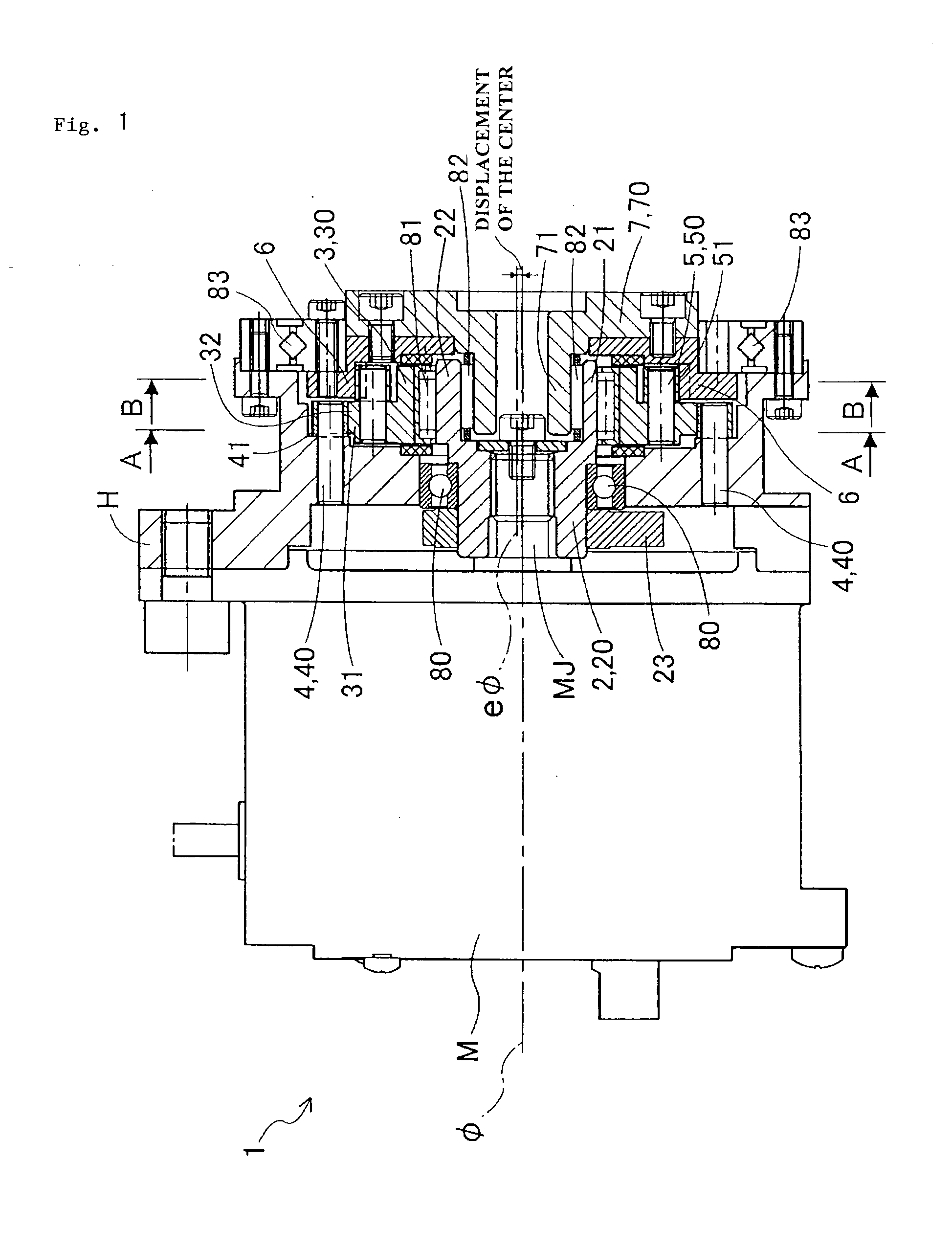 Planetary gear mechanism