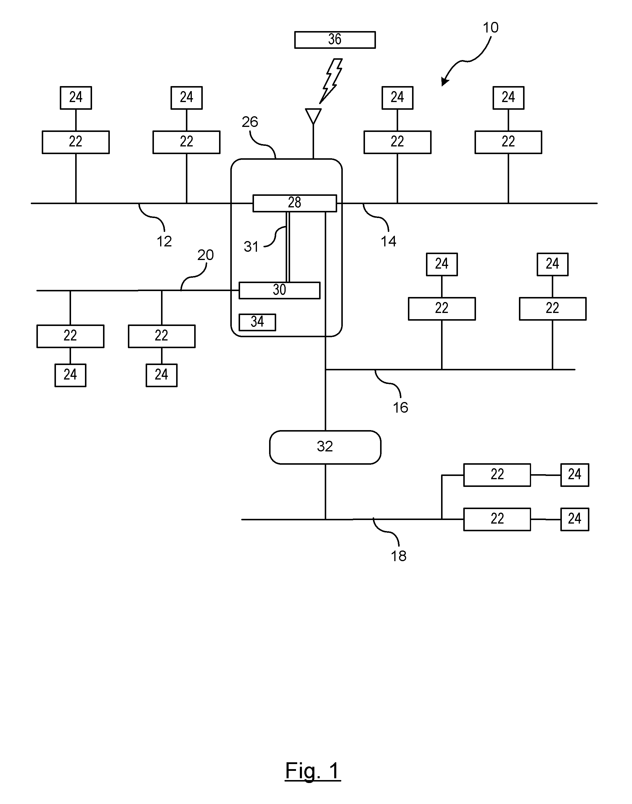 Data Sensor Coordination Using Time Synchronization in a Multi-Bus Controller Area Network System