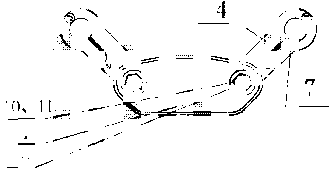 Composite material light energy-saving conductor spacer