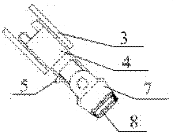 Composite material light energy-saving conductor spacer