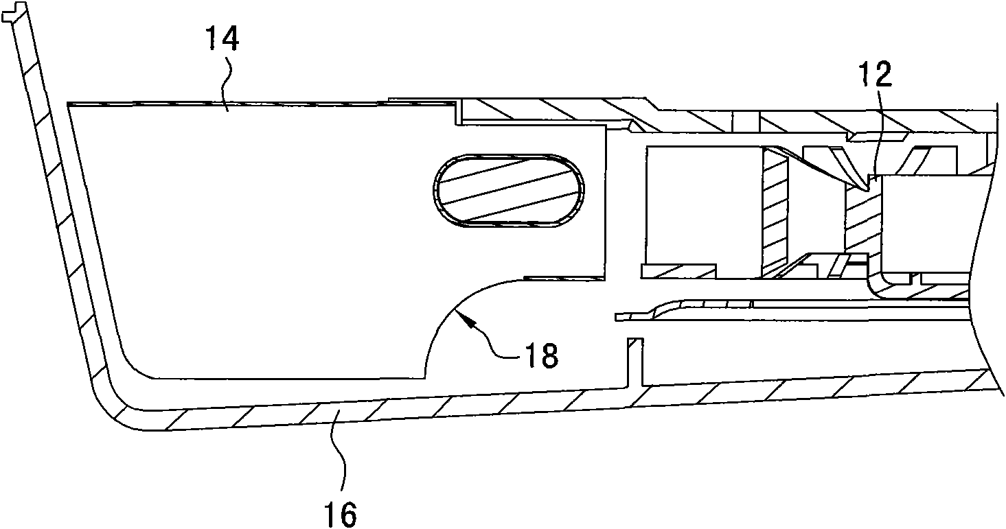 Heat radiating module and electronic device using same