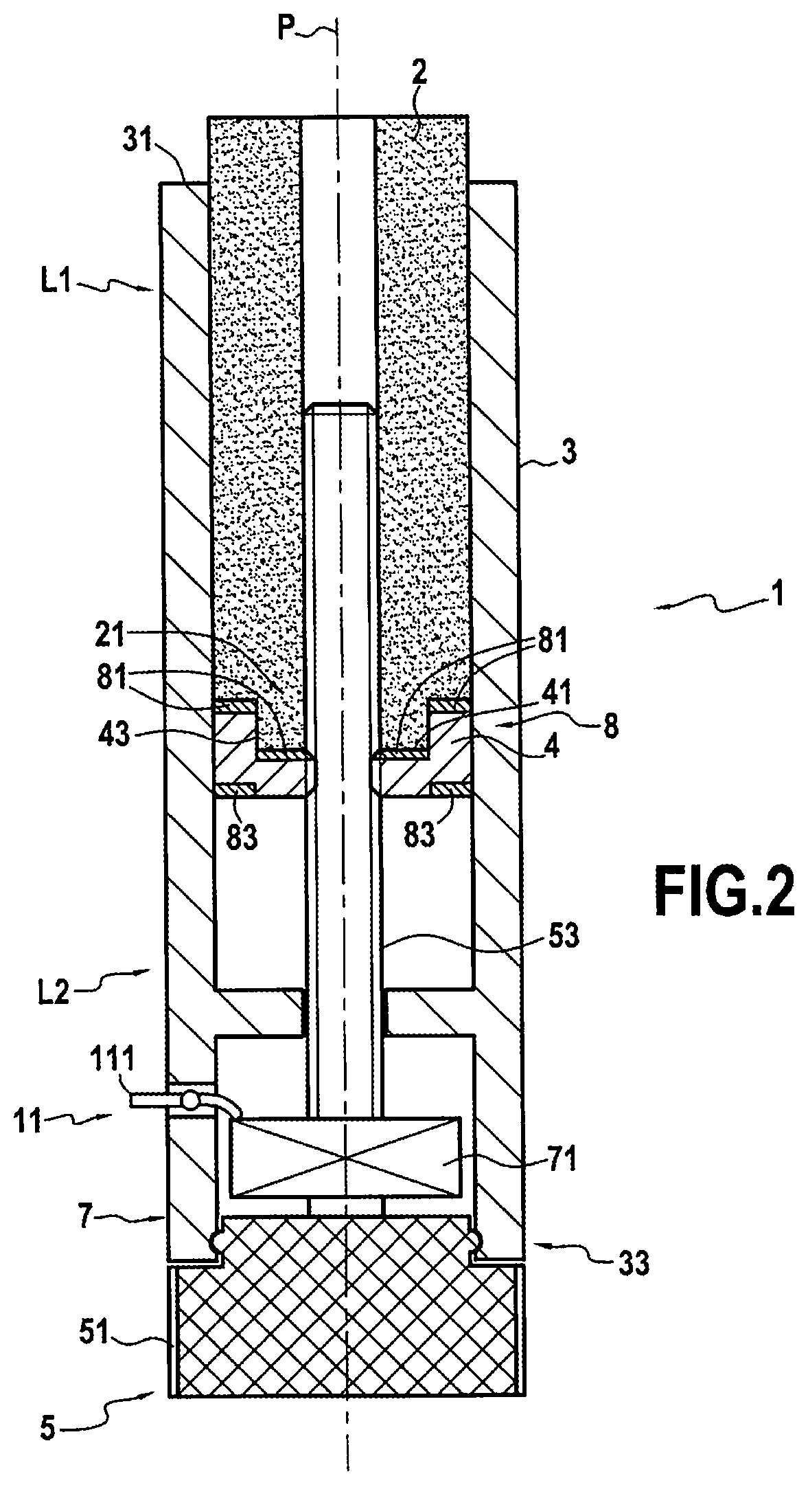 Applicator device with automatic retraction