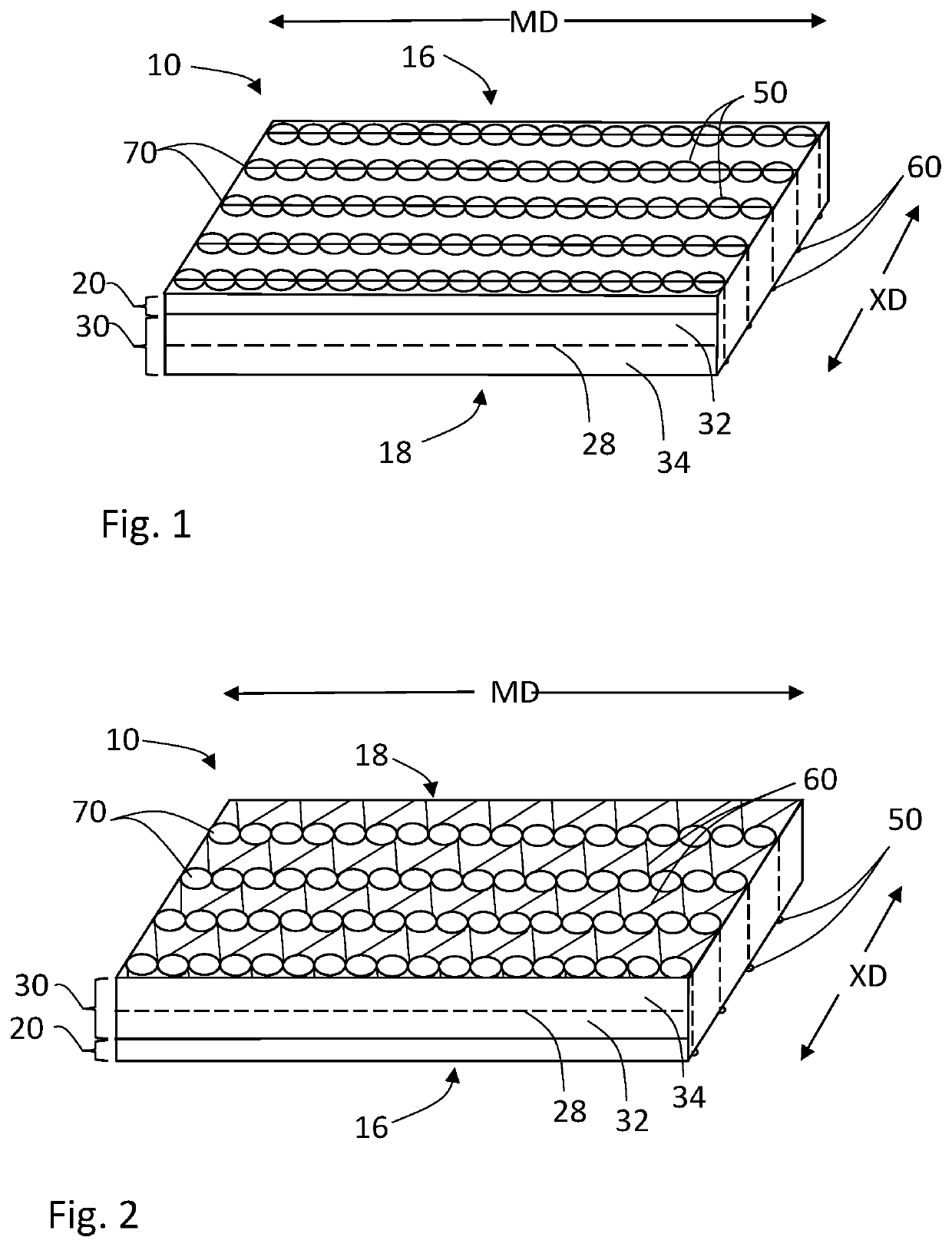 Stitchbonded, washable nonwoven towels and method for making