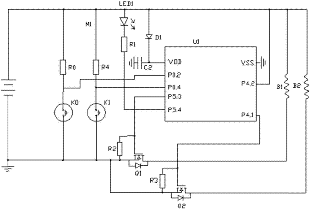 Electronic cigarette control method and electronic cigarette